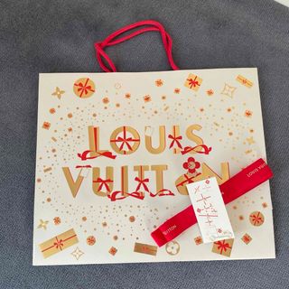 ルイヴィトン(LOUIS VUITTON)のルイヴィトン　ショッパー　クリスマス限定(ショップ袋)