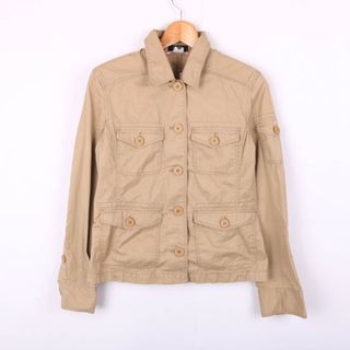 ジェイクルー(J.Crew)のジェイクルー ジャケット コットン100％ アウター レディース Sサイズ ブラウン J.CREW(その他)