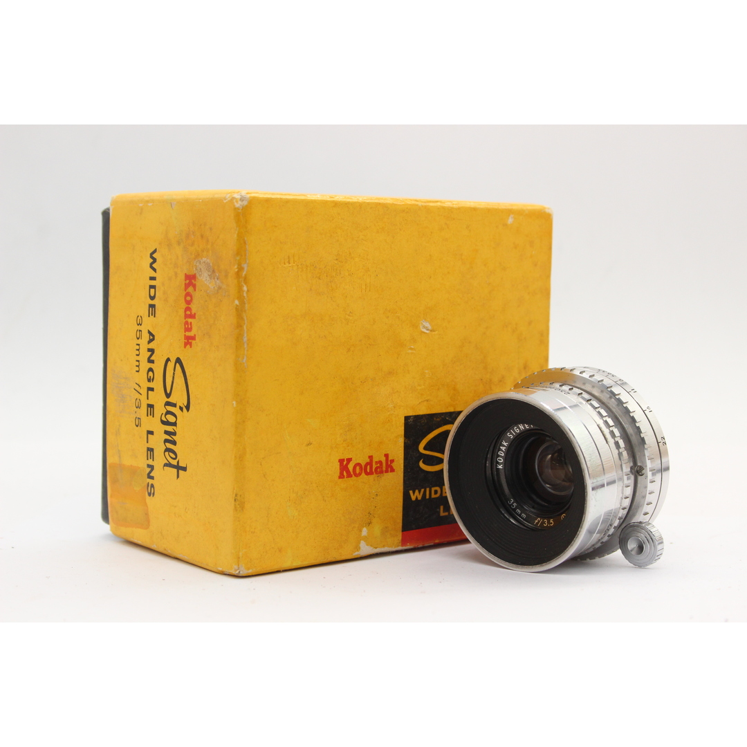 【返品保証】 【元箱付き】 コダック Kodak Signet Wide Angle Lens 35mm F3.5 レンズ アメリカ製  s4644当店での3つサービス