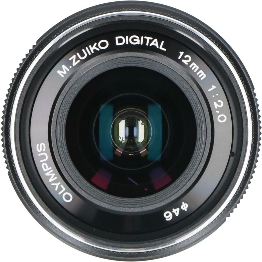 OLYMPUS(オリンパス)のＯＬＹＭＰＵＳ　ＭＺＤ１２ｍｍ　Ｆ２ＢＬＡＣＫ スマホ/家電/カメラのカメラ(レンズ(ズーム))の商品写真