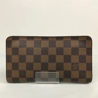 ルイヴィトン(LOUIS VUITTON)の■■LOUIS VUITTON ルイヴィトン ダミエ ポルトモネ ジップ ラウンドファスナー 長財布 N61728 ブラウン(財布)