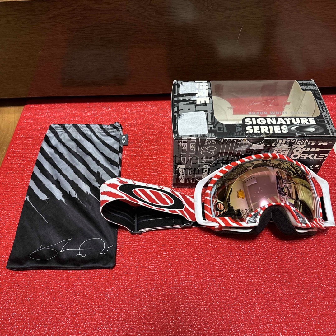 Oakley(オークリー)のオークリー OAKLEY ゴーグル スプライス  アジアンフィット  中古 スポーツ/アウトドアのスノーボード(アクセサリー)の商品写真