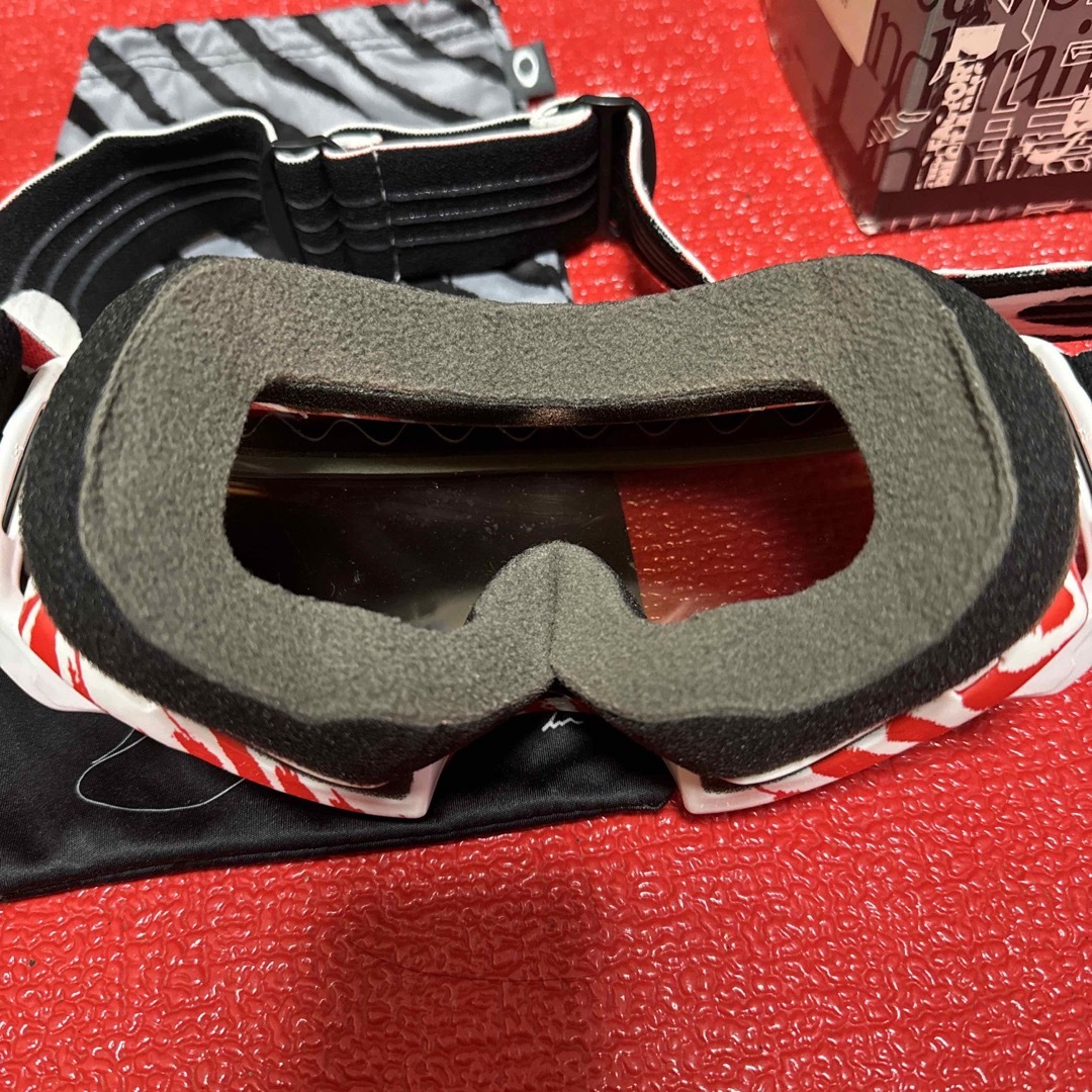 Oakley(オークリー)のオークリー OAKLEY ゴーグル スプライス  アジアンフィット  中古 スポーツ/アウトドアのスノーボード(アクセサリー)の商品写真