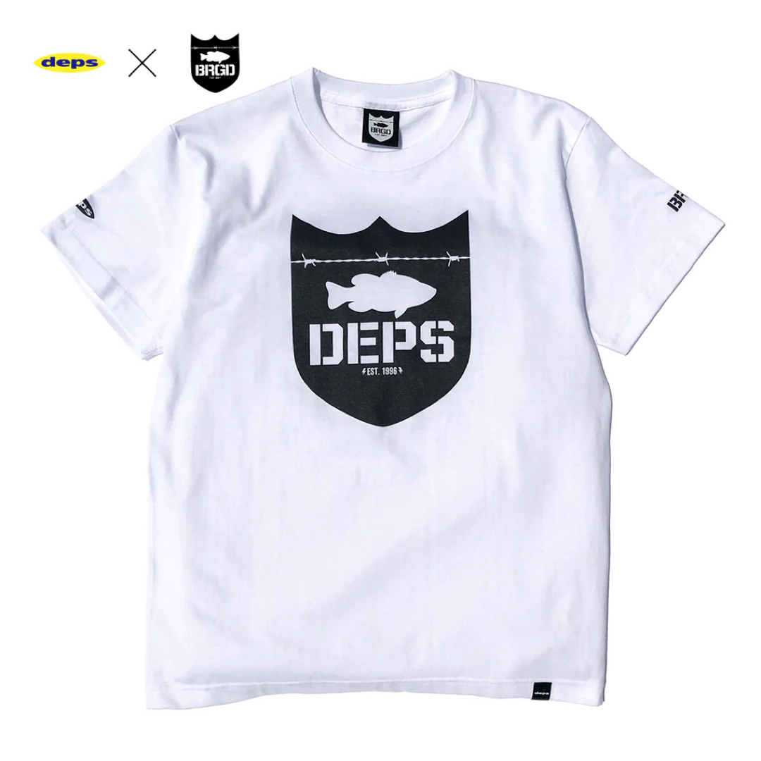 フィッシングデプス DEPS BRIGADE SHIELD LOGO TEE バスブリゲード