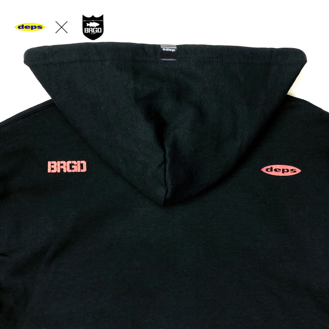 DEPS BRIGADE ZIP HOODIE XL デプス バスブリゲード - ウェア