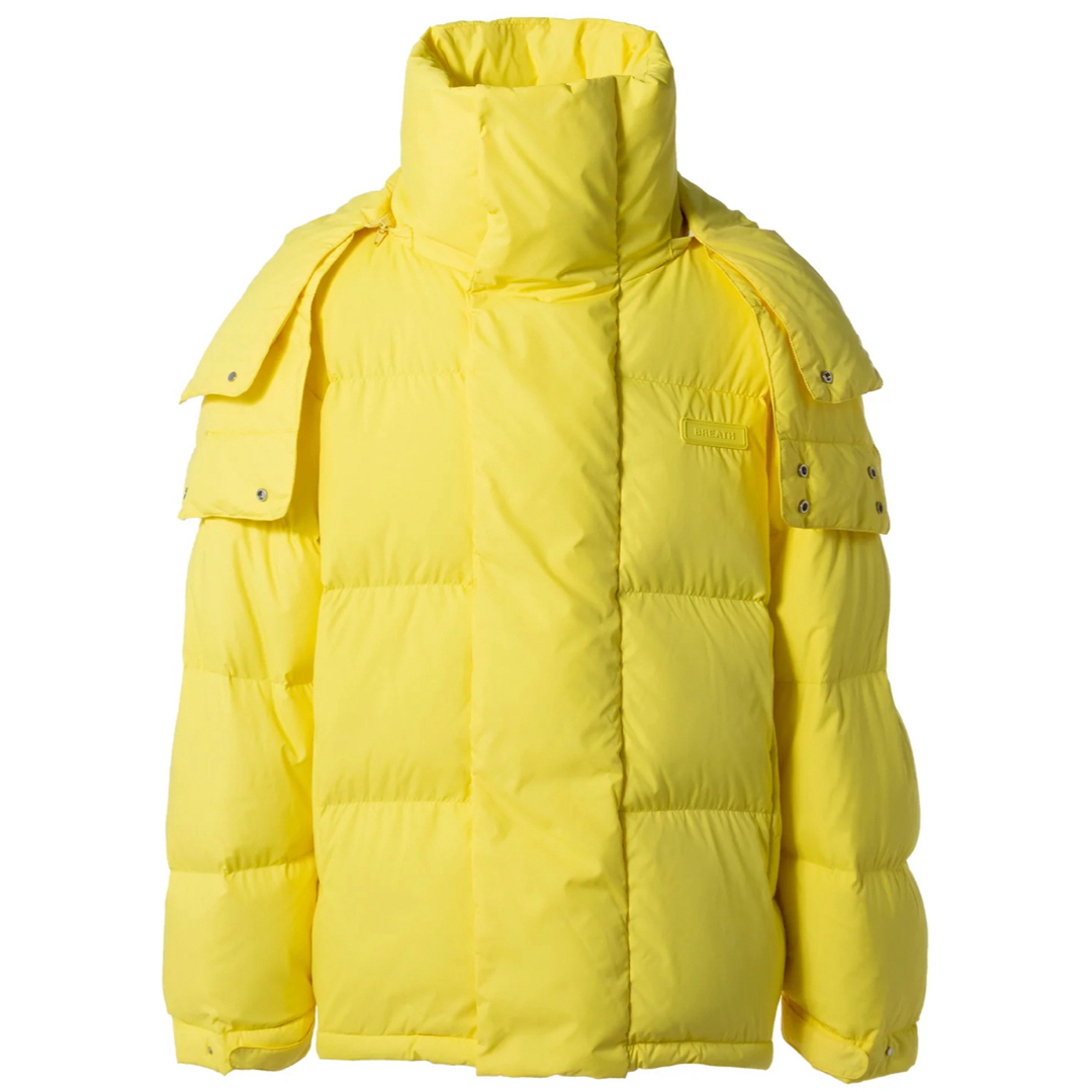 ダウンジャケット新品　BREATH OVER SIZE DOWN JACKET / YEL