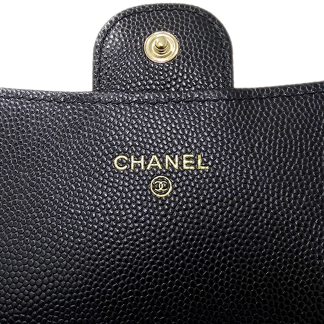 CHANEL(シャネル)のシャネル CHANEL 財布 マトラッセ 22C レディース ブランド ショルダーウォレット チェーンウォレット キャビアスキン ブラック ゴールド金具 AP1744 黒 斜め掛け クロスボディ コンパクト おしゃれ 大人 【中古】 メンズのファッション小物(ウォレットチェーン)の商品写真