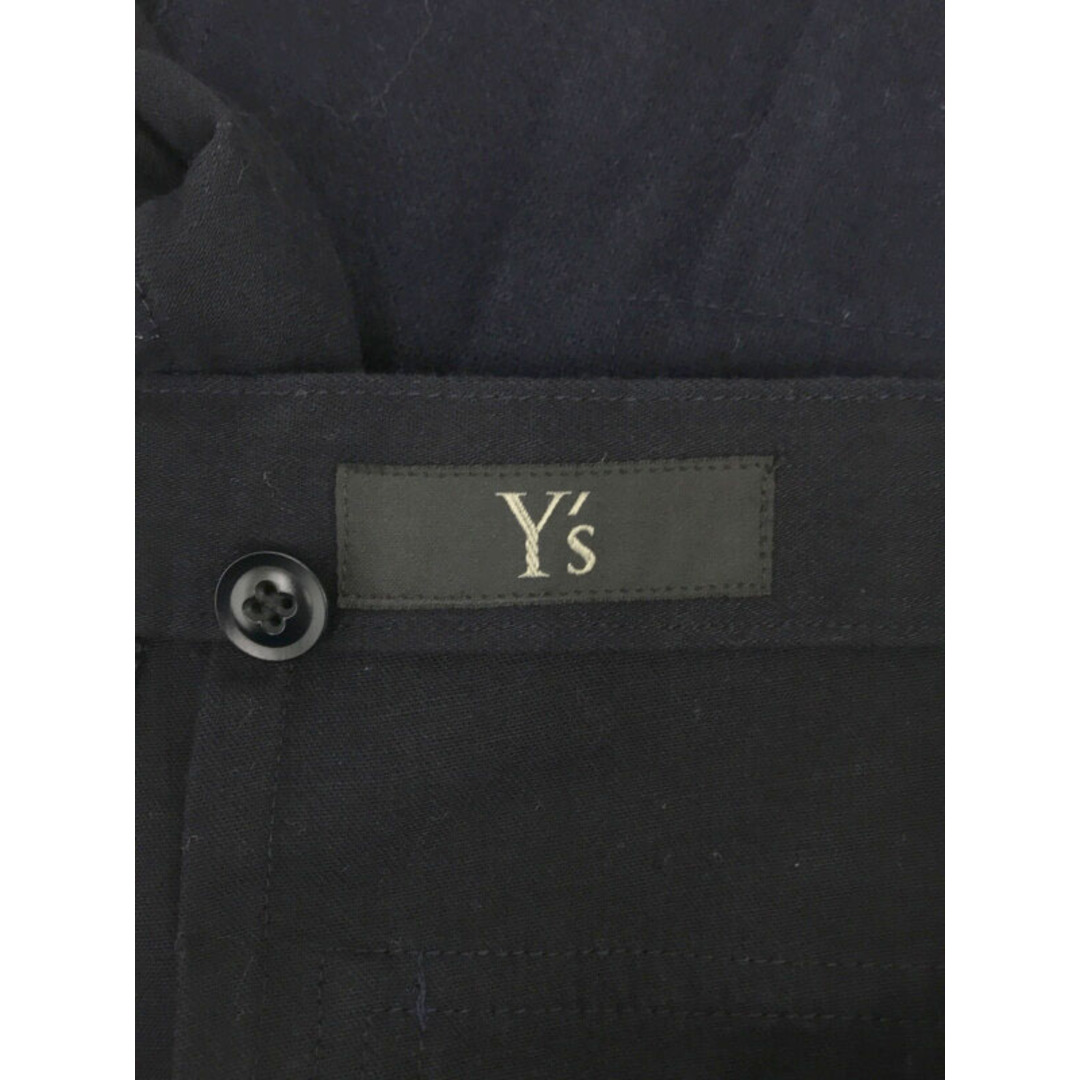 Y's(ワイズ)のY's ワイズ 18AW パッチワークワイドパンツ ネイビー 1 YV-P23-800 レディースのパンツ(その他)の商品写真