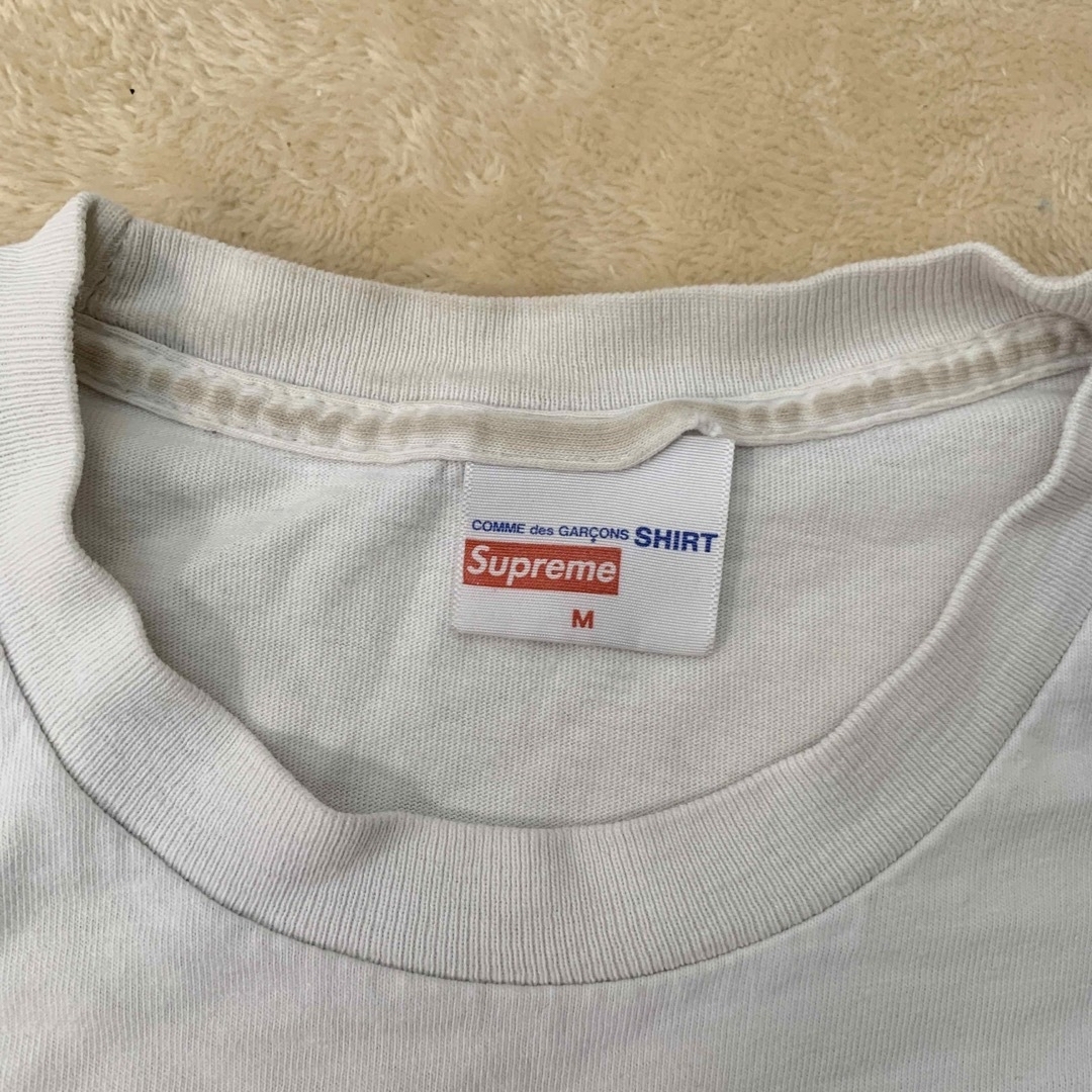 Supreme(シュプリーム)のM supreme COMME des GARCONS シュプリーム ギャルソン メンズのトップス(Tシャツ/カットソー(七分/長袖))の商品写真