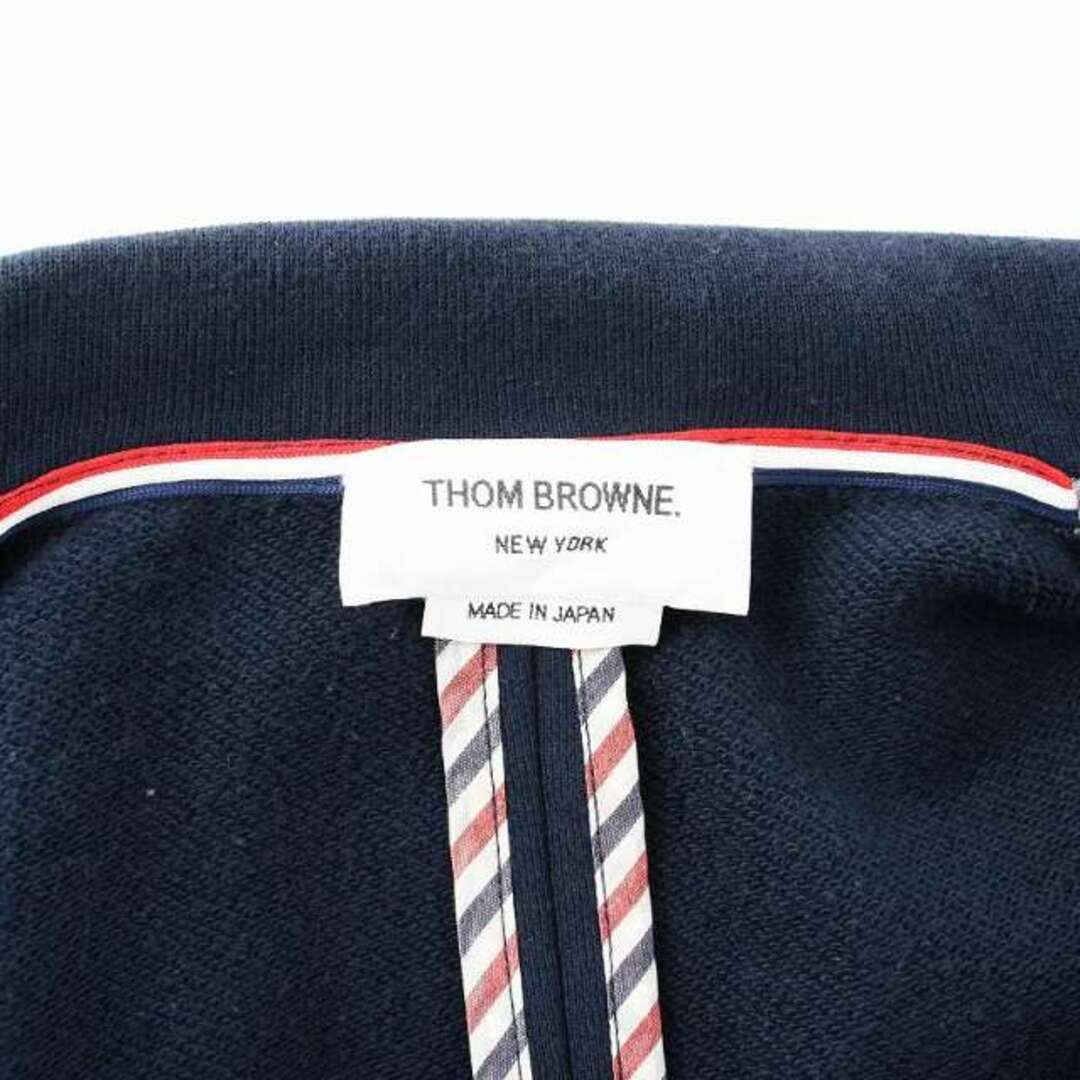 THOM BROWNE(トムブラウン)のトムブラウン THOM BROWNE テーラードジャケット コットン 1 S 紺 メンズのジャケット/アウター(テーラードジャケット)の商品写真