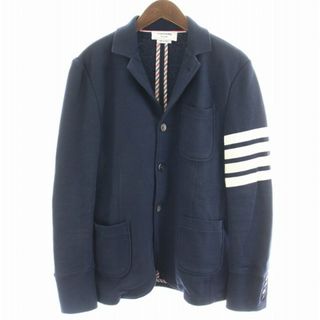 トムブラウン(THOM BROWNE)のトムブラウン THOM BROWNE テーラードジャケット コットン 1 S 紺(テーラードジャケット)