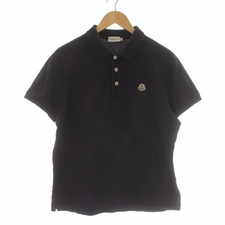 モンクレール(MONCLER)のモンクレール MONCLER ポロシャツ 半袖 ワッペン XL 紺 84093(ポロシャツ)