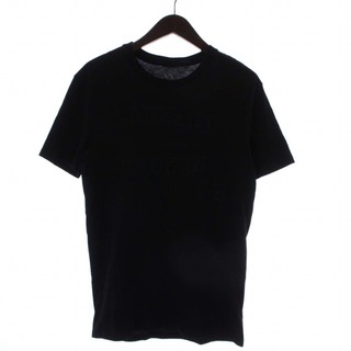 アルマーニエクスチェンジ(ARMANI EXCHANGE)のアルマーニエクスチェンジ Tシャツ 半袖 クルーネック ロゴ 刺繍 S 黒(Tシャツ/カットソー(半袖/袖なし))