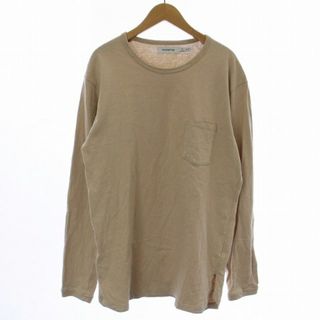 ノンネイティブnonnative　リブTシャツ　七分袖　カーキ　サイズ3（ＸＬ）