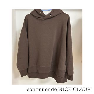 ナイスクラップ(NICE CLAUP)の【NICE CLAUP】裏起毛パーカー(パーカー)