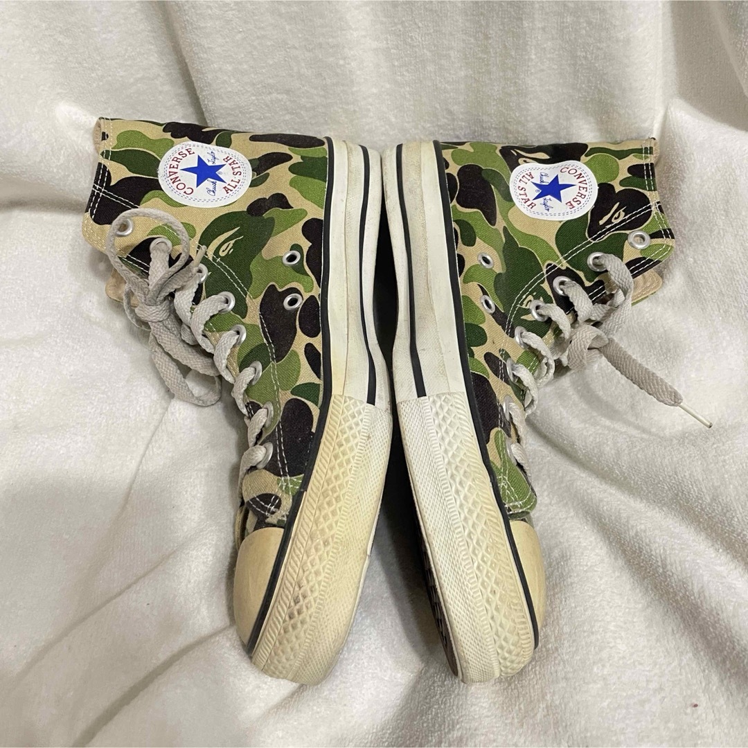 A BATHING APE - A BATHING APE converse ハイカット 日本製 us9 A BATHING APE - A BATHING APE converse ハイカット 日本製 us9
