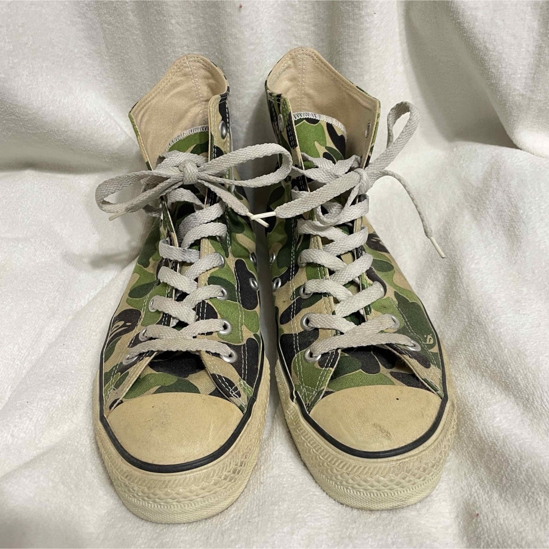 A BATHING APE - A BATHING APE converse ハイカット 日本製 us9 A BATHING APE - A BATHING APE converse ハイカット 日本製 us9