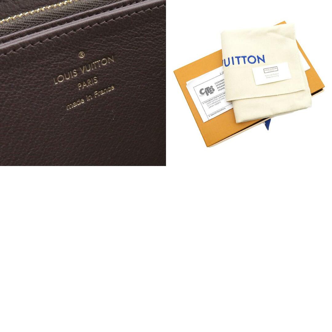 LOUIS VUITTON(ルイヴィトン)のルイヴィトン  長財布  ジッピー ウォレット パイソン N80148 レディースのファッション小物(財布)の商品写真