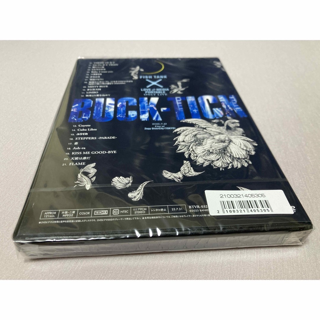 BUCK-TICK 通常盤DVD FISH TANK ONLY 2022 BUCK-TICK 通常盤DVD FISH TANK ONLY 2022