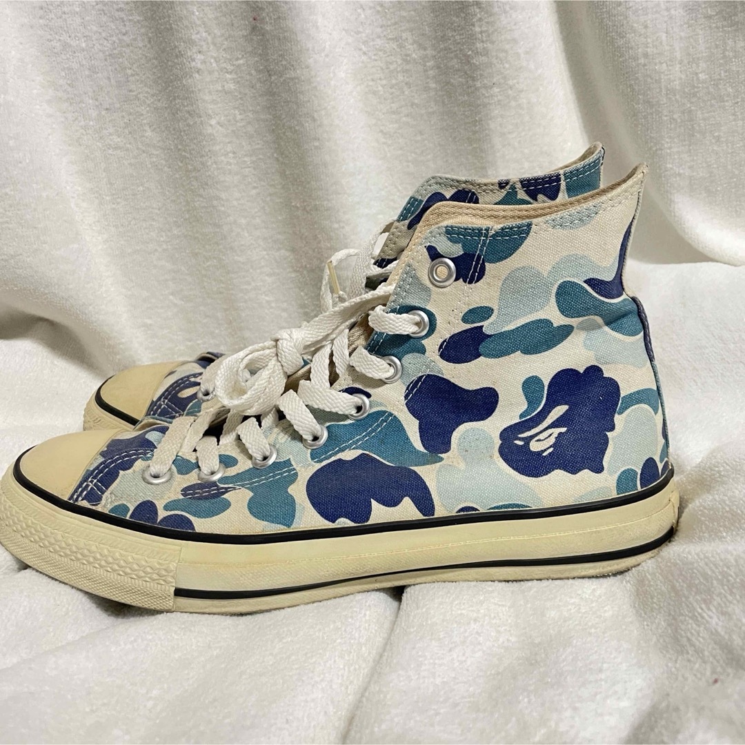 A BATHING APE(アベイシングエイプ)のA BATHING APE converse  日本製 us8.5 00s  メンズの靴/シューズ(スニーカー)の商品写真