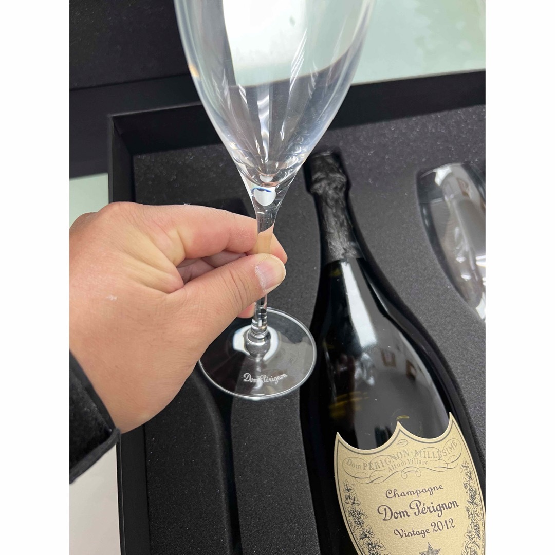 Dom Pérignon(ドンペリニヨン)のドンペリ2012年　グラスセット 食品/飲料/酒の酒(シャンパン/スパークリングワイン)の商品写真