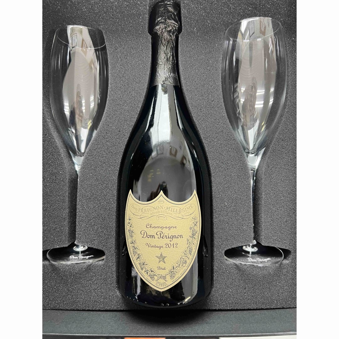 Dom Pérignon(ドンペリニヨン)のドンペリ2012年　グラスセット 食品/飲料/酒の酒(シャンパン/スパークリングワイン)の商品写真