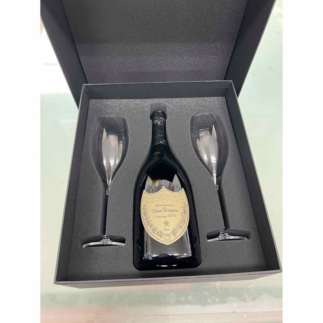 Dom Pérignon(ドンペリニヨン)のドンペリ2012年　グラスセット 食品/飲料/酒の酒(シャンパン/スパークリングワイン)の商品写真