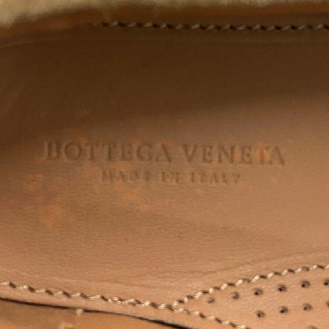 Bottega Veneta(ボッテガヴェネタ)の1L21 BOTTEGA VENETA ボッテガ ヴェネタ イントレチャート ドライビングシューズ 36 ブラウン スウェード レザー レディースの靴/シューズ(バレエシューズ)の商品写真