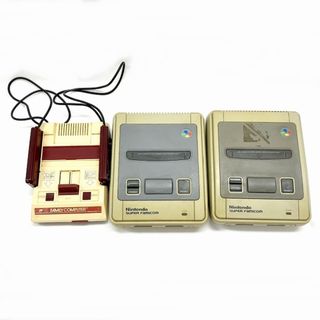 アザー(other)のジャンク スーパーファミコン ファミコン 本体 3体 まとめ レトロ 同梱不可(その他)