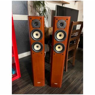 オンキヨー(ONKYO)の「ふかまなちゃん専用」①ONKYO D-207F 2本セット（カバーなし） (スピーカー)