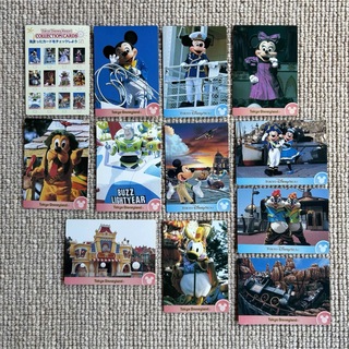 ディズニー(Disney)の東京ディズニーリゾート コレクションカード　ディズニーランド ディズニーシー(キャラクターグッズ)