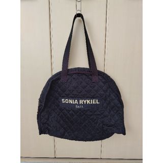 ソニアリキエル(SONIA RYKIEL)の【美品】SONIA RYKIEL キルティングボストンバッグ ブラック(ボストンバッグ)