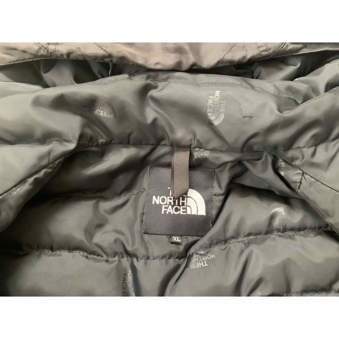 THE NORTH FACE(ザノースフェイス)の難あり】ザノースフェイス　ダウン　ND18904 ブラック　XL メンズのジャケット/アウター(ダウンジャケット)の商品写真