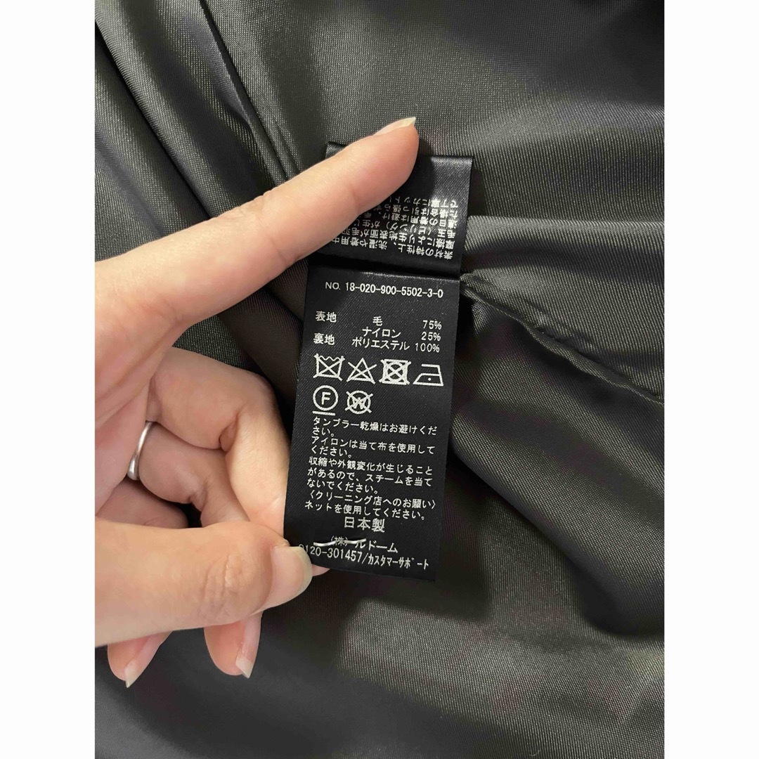 IENA コート ダッフルコート コクーンショートダッフルコート