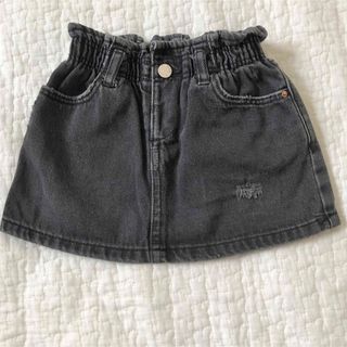 ザラ(ZARA)の「美品」キッズ　ザラ　デニム　スカート　92(スカート)