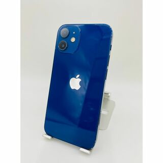 043 iPhone 12 mini 256GB ブルー/純正バッテリー100%の通販 by