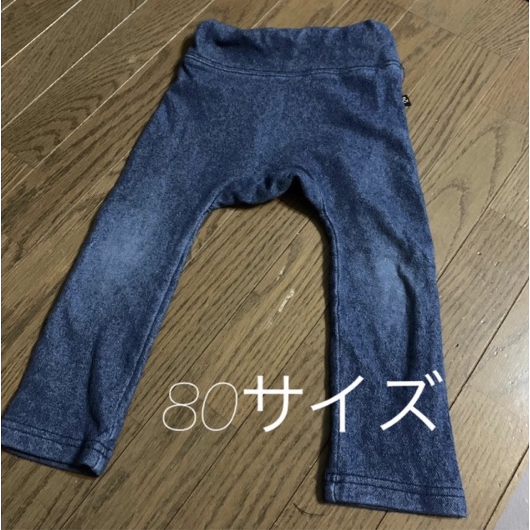 F.O.KIDS(エフオーキッズ)の80サイズデニム レギンス キッズ/ベビー/マタニティのベビー服(~85cm)(パンツ)の商品写真