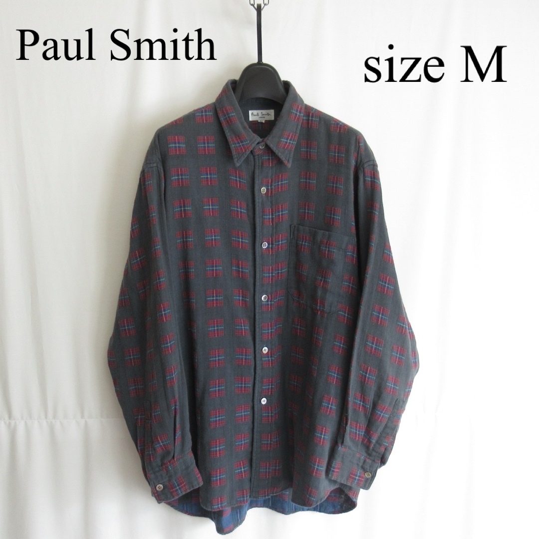 Paul Smith(ポールスミス)の00s Paul Smith レギュラーカラー コットン シャツ トップス M メンズのトップス(シャツ)の商品写真