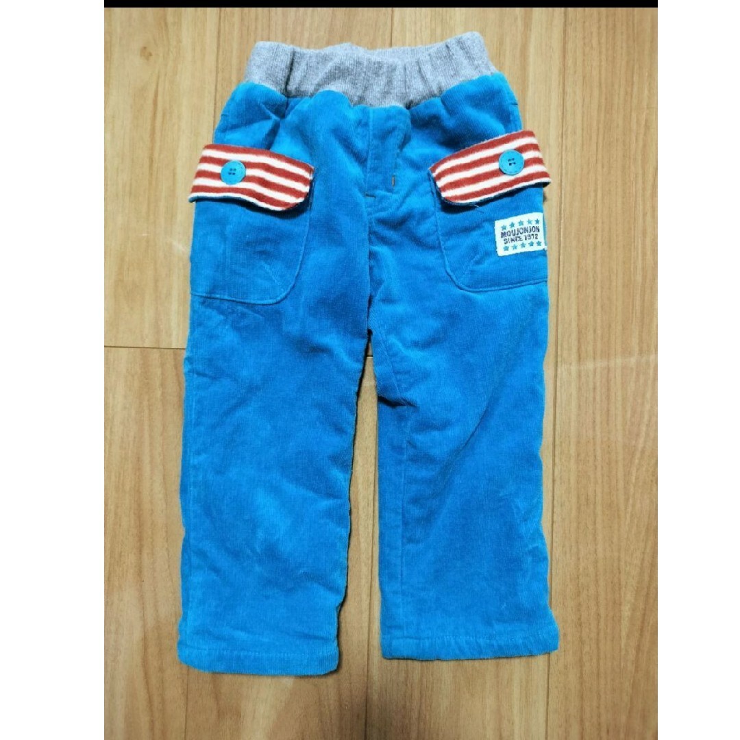 moujonjon　コーデュロイ　パンツ　男の子　95 キッズ/ベビー/マタニティのキッズ服男の子用(90cm~)(パンツ/スパッツ)の商品写真