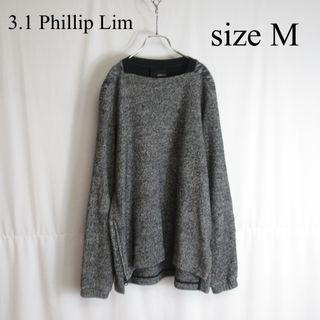 スリーワンフィリップリム(3.1 Phillip Lim)の3.1 Phillip Lim スクエアネック ウール ニット セーター M(ニット/セーター)