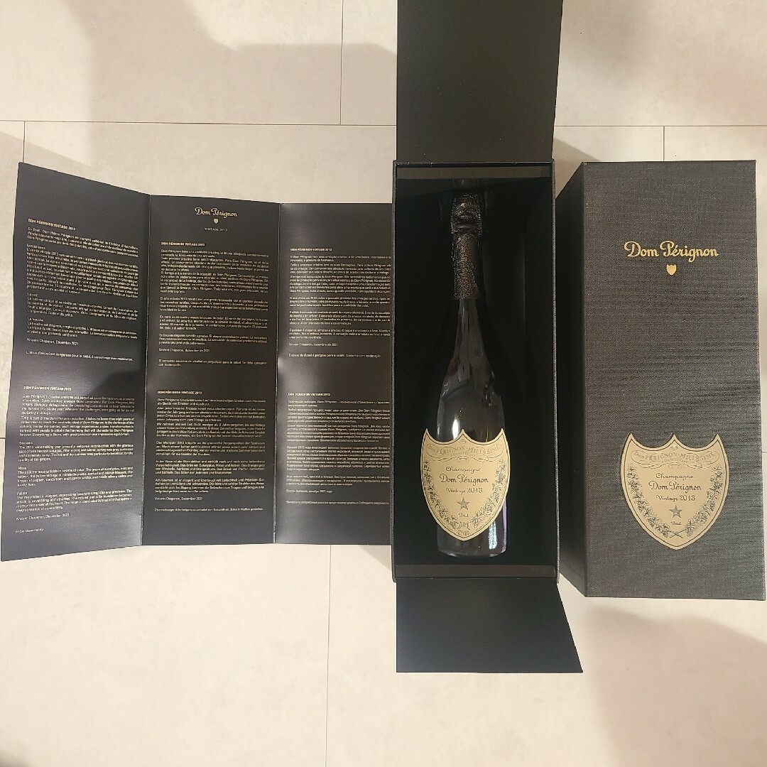 Dom Pérignon(ドンペリニヨン)のドン・ペリニヨン☆2012☆2013☆２本セット 食品/飲料/酒の酒(シャンパン/スパークリングワイン)の商品写真