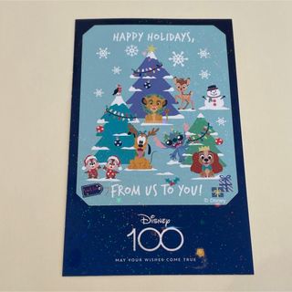 ディズニー(Disney)の【イオンモール×ディズニー】6th クリスマスデザイン　ホログラム版2(ノベルティグッズ)