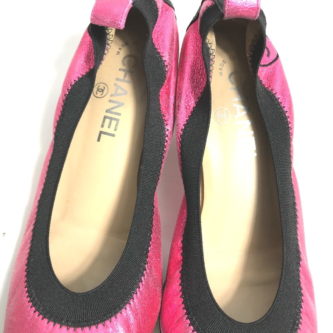 CHANEL - シャネル CHANEL メタリック CC ココマーク G26643 靴 CHANEL - シャネル CHANEL メタリック CC ココマーク G26643 靴