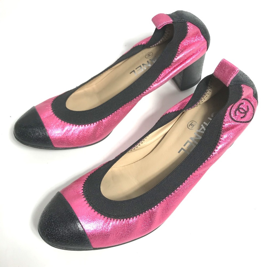 CHANEL - シャネル CHANEL メタリック CC ココマーク G26643 靴 CHANEL - シャネル CHANEL メタリック CC ココマーク G26643 靴