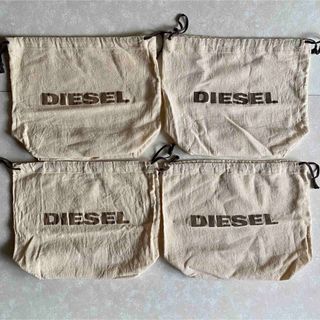 ディーゼル(DIESEL)のDIESEL 巾着袋 保存袋 ４枚 (ショップ袋)