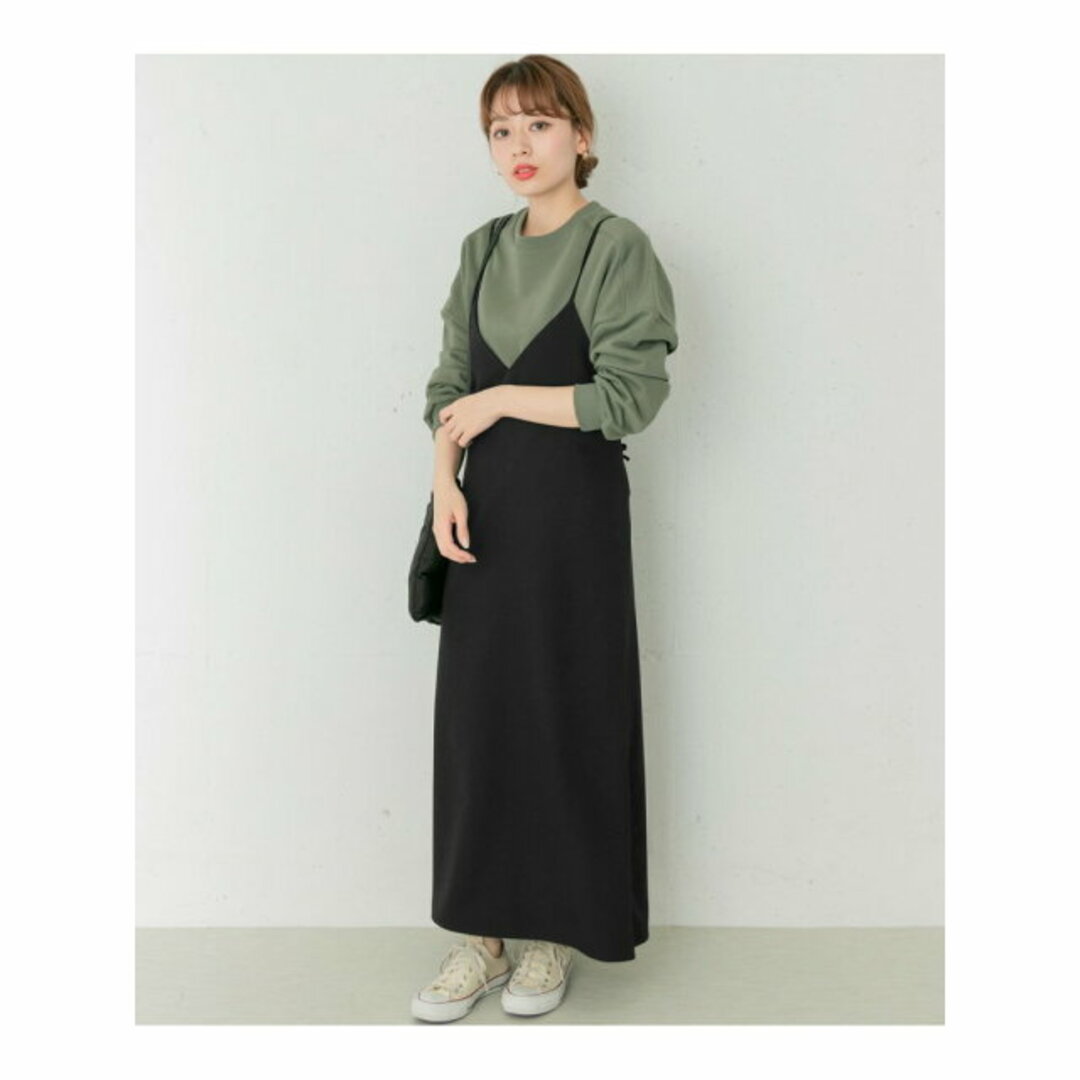 Sonny Label(サニーレーベル)の【チェック】バックレースアップキャミワンピース レディースのワンピース(ロングワンピース/マキシワンピース)の商品写真