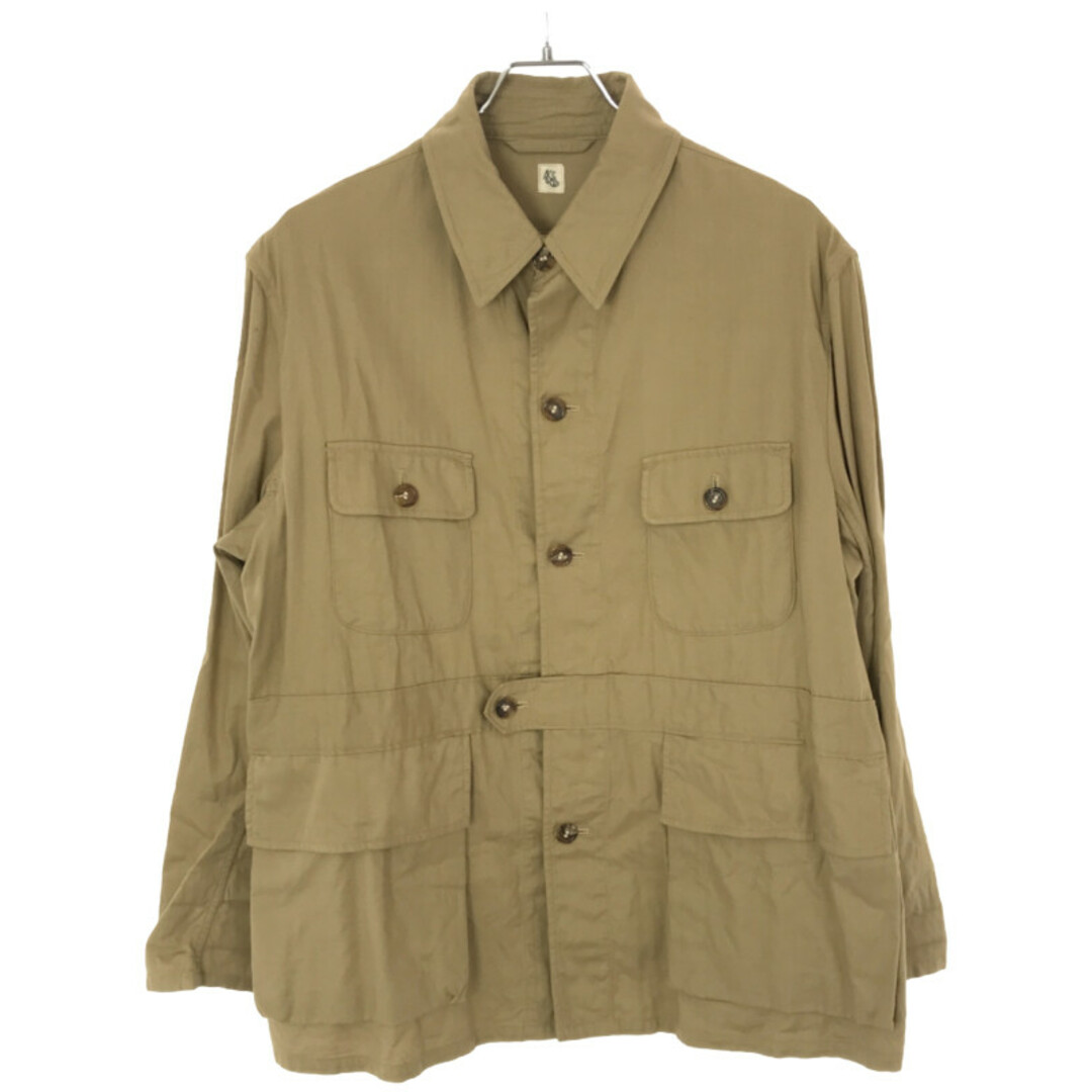 新品未使用品ＳKaptain Sunshine キャプテンサンシャイン safari jacket サファリジャケット ベージュ 38