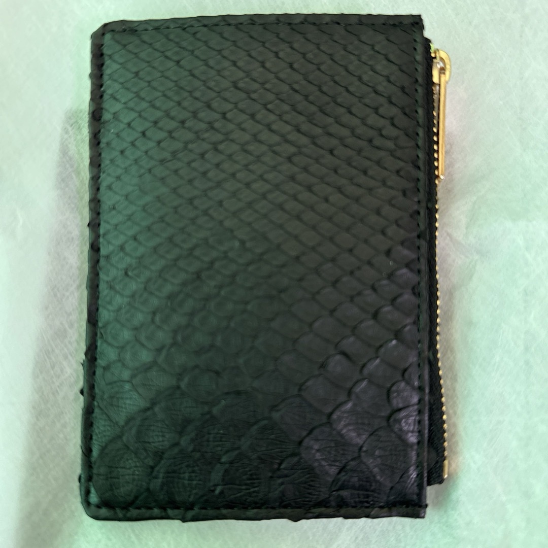 お値下げch!iiibag Python Card Case レディースのファッション小物(パスケース/IDカードホルダー)の商品写真
