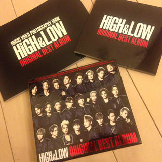 high&low アルバム 初回限定版(ポップス/ロック(邦楽))