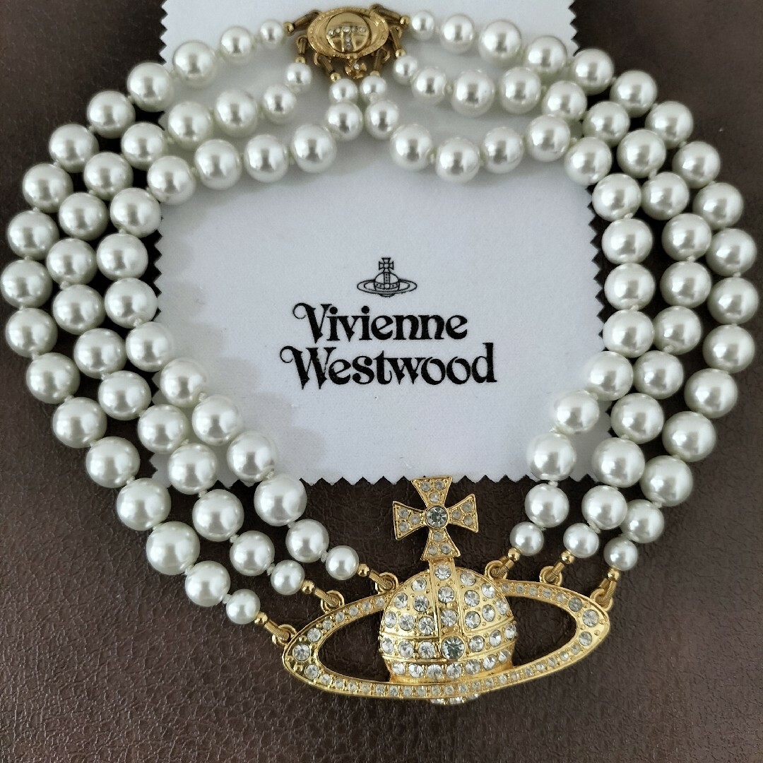 Vivienne Westwood - ヴィヴィアンウエストウッド 3連チョーカー Vivienne Westwood - ヴィヴィアンウエストウッド 3連チョーカー